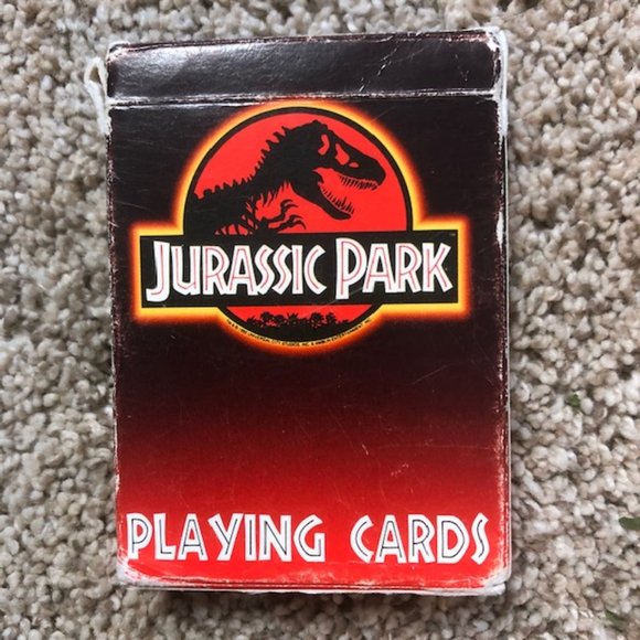 Vintage Jurassic Park - Deck of Playing Cards - Motion Picture Ephemera - Picture 3 of 4